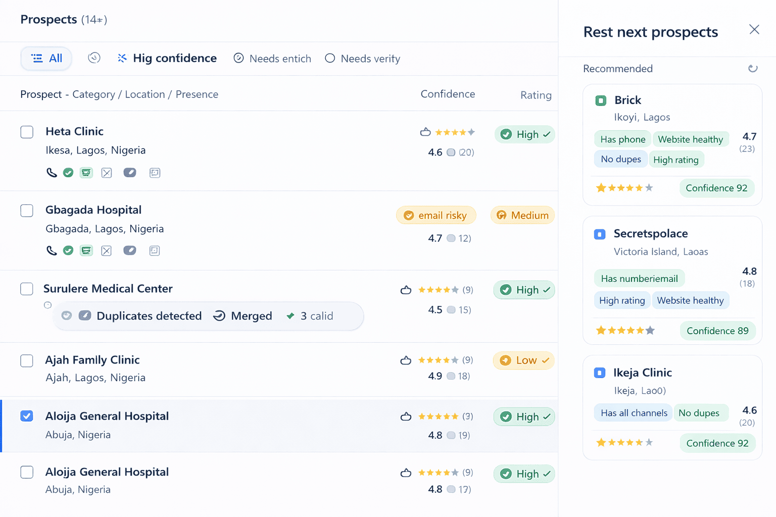 ProspectLayer quality scoring preview